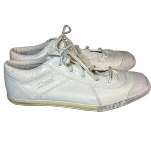 Diesel Butterfly Sista Low Sneakers White 9 Court Shoes Casual Vintage Y2K Style